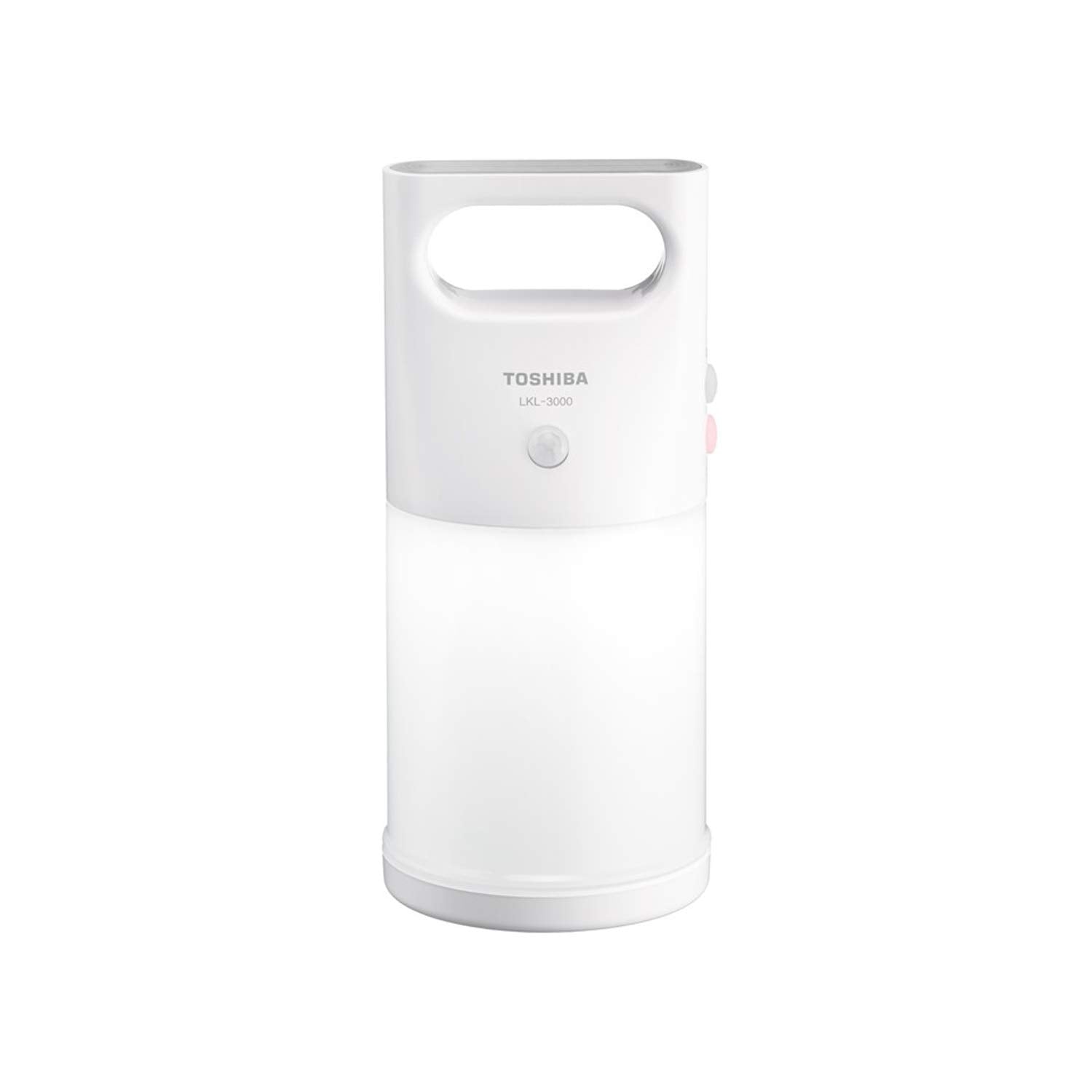 TOSHIBA(도시바) 센서 부착 LED 랜턴 방수 성능(JIS IPX4) 3단 전환 기능 첨부 인감&명암 센서 탑재 LKL-3000(W)