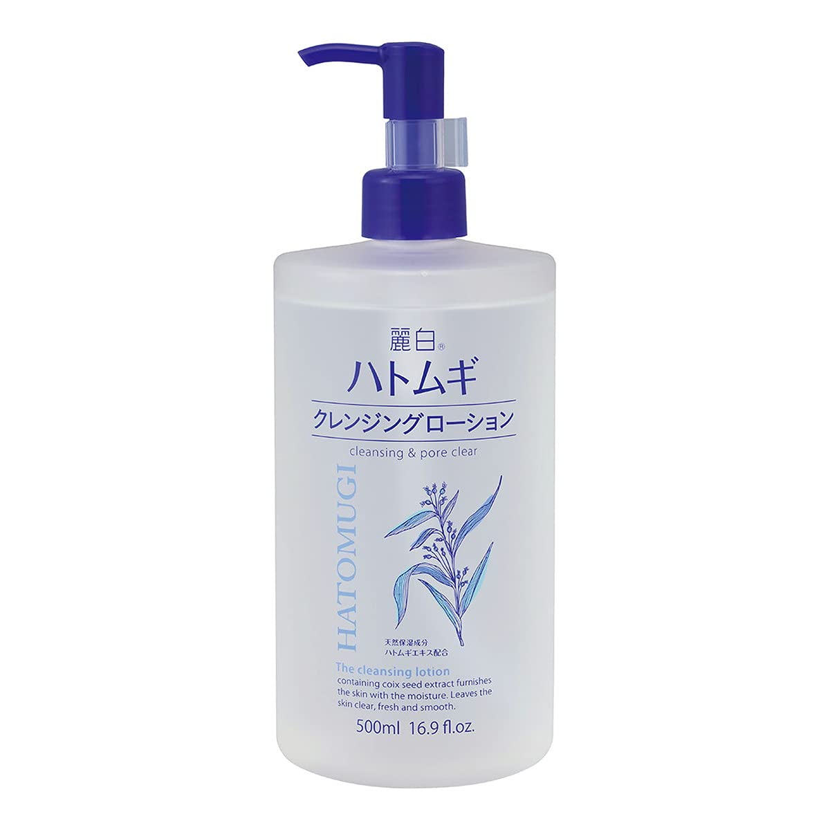 Kumano Yushi Reihaku Hatomugi Cleansing Lotion 500ml