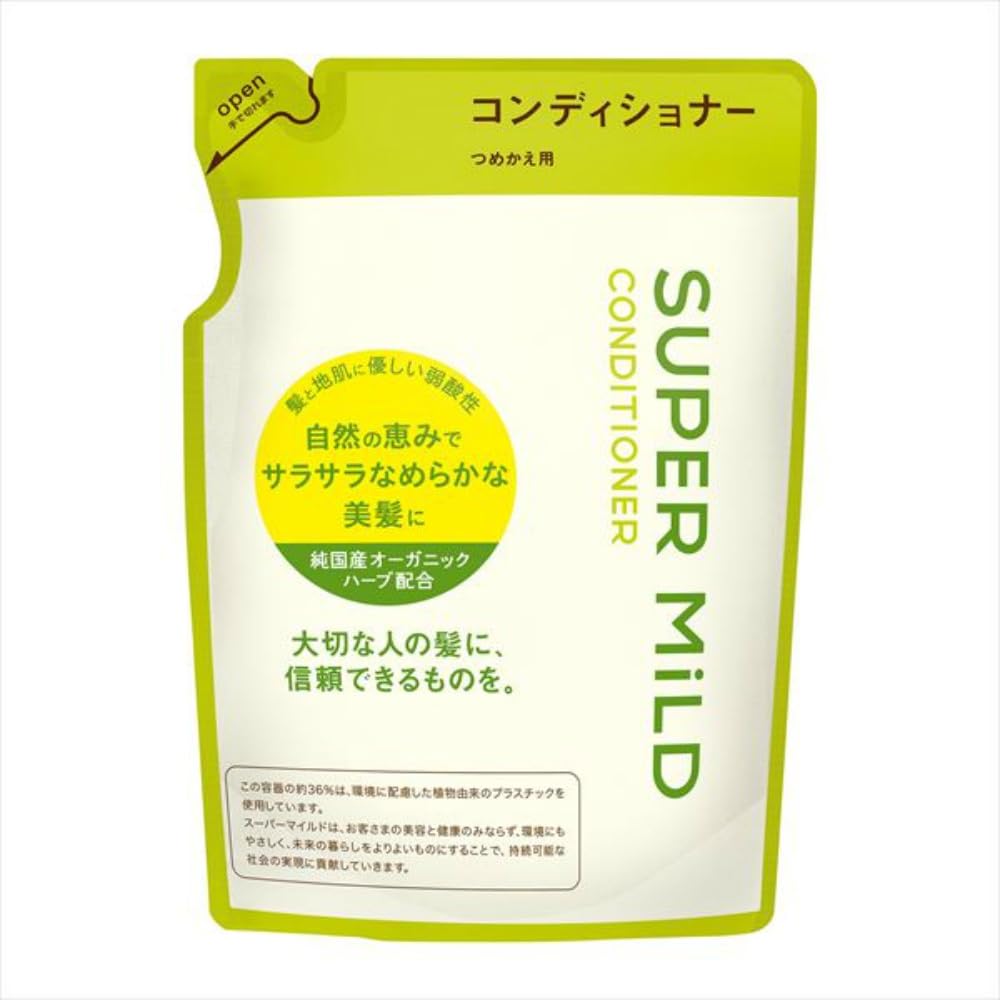 Fine Today Super Mild Conditioner f Refill 400mL Smooth and Beautiful Hair