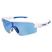 SWANS Sports Sunglasses STRIX D.A. STX DA-0167 PAW Made in Japan Polarized Lenses Pearl White/Polarized ULTRA Ice Blue (Double-sided Multi)