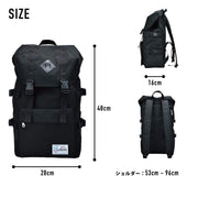 [Aventura] Nylon Mountain Backpack Women's NM-1526 Black