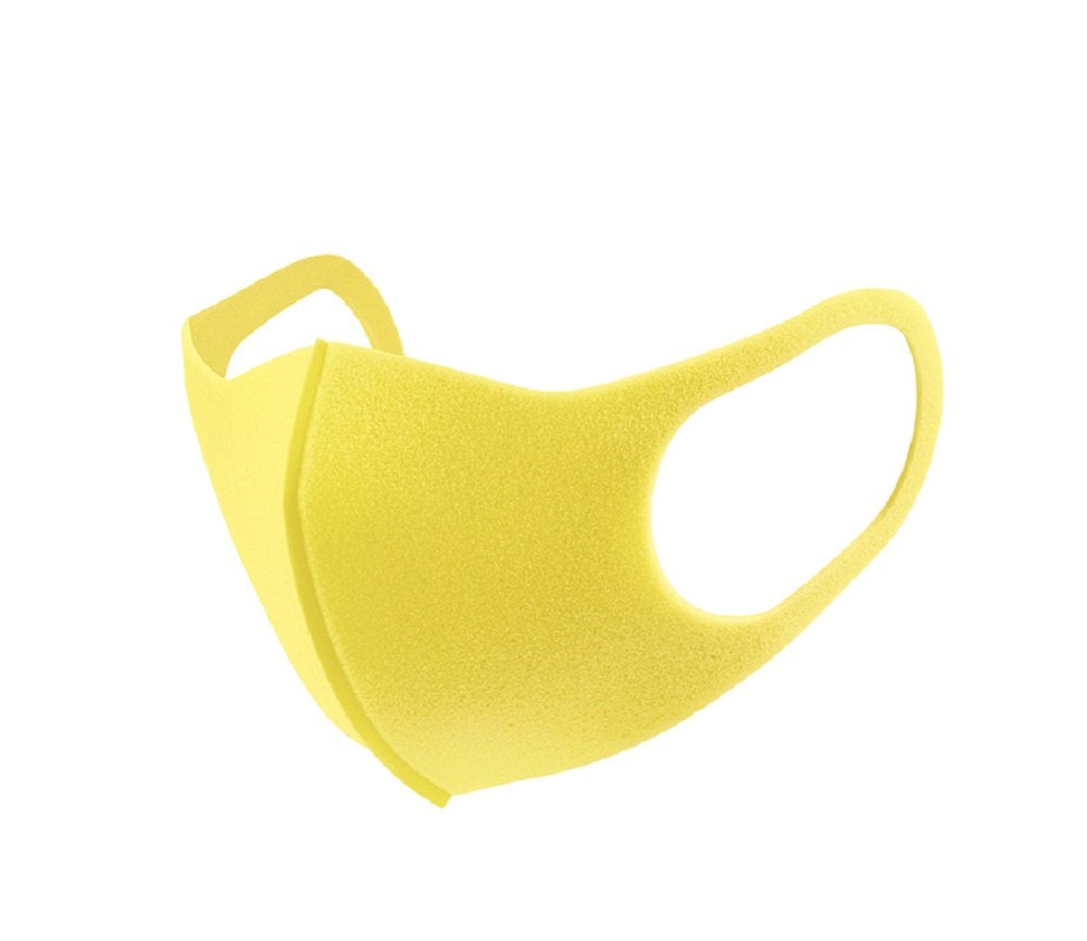 PITTA MASK KIDS SWEET 3 pieces, 1 piece each in pink, yellow, and light blue colors