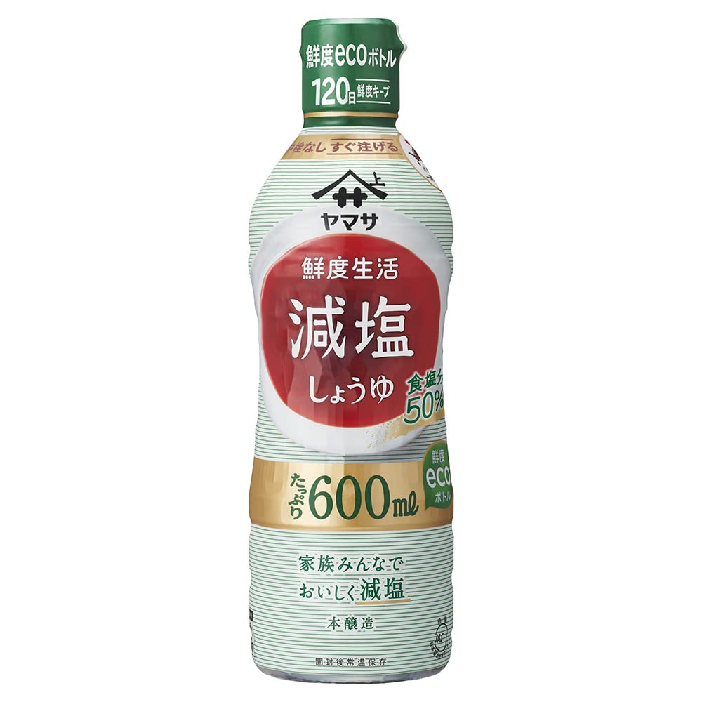야마사 간장 신선도 생활 감염 간장 600ml×2개