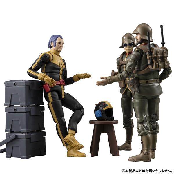 MegaHouse G.M.G. BỘ SƯU TẬP 15 Mobile Suit GTA Công quốc của quân đội Zeon Black Tri-Star Mash Bộ đồ bình thường Ver. Xấp xỉ. Tượng di động được sơn nhựa PVC 100mm