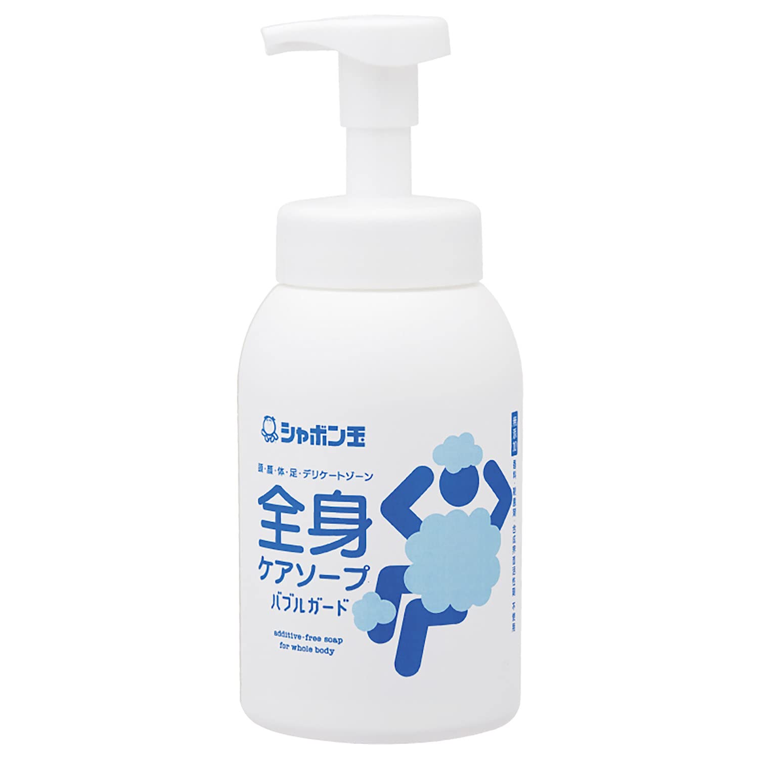 Shabondama Soap Whole Body Care Soap Bubble Guard Refill 470mL (570ml (x1), Unscented)