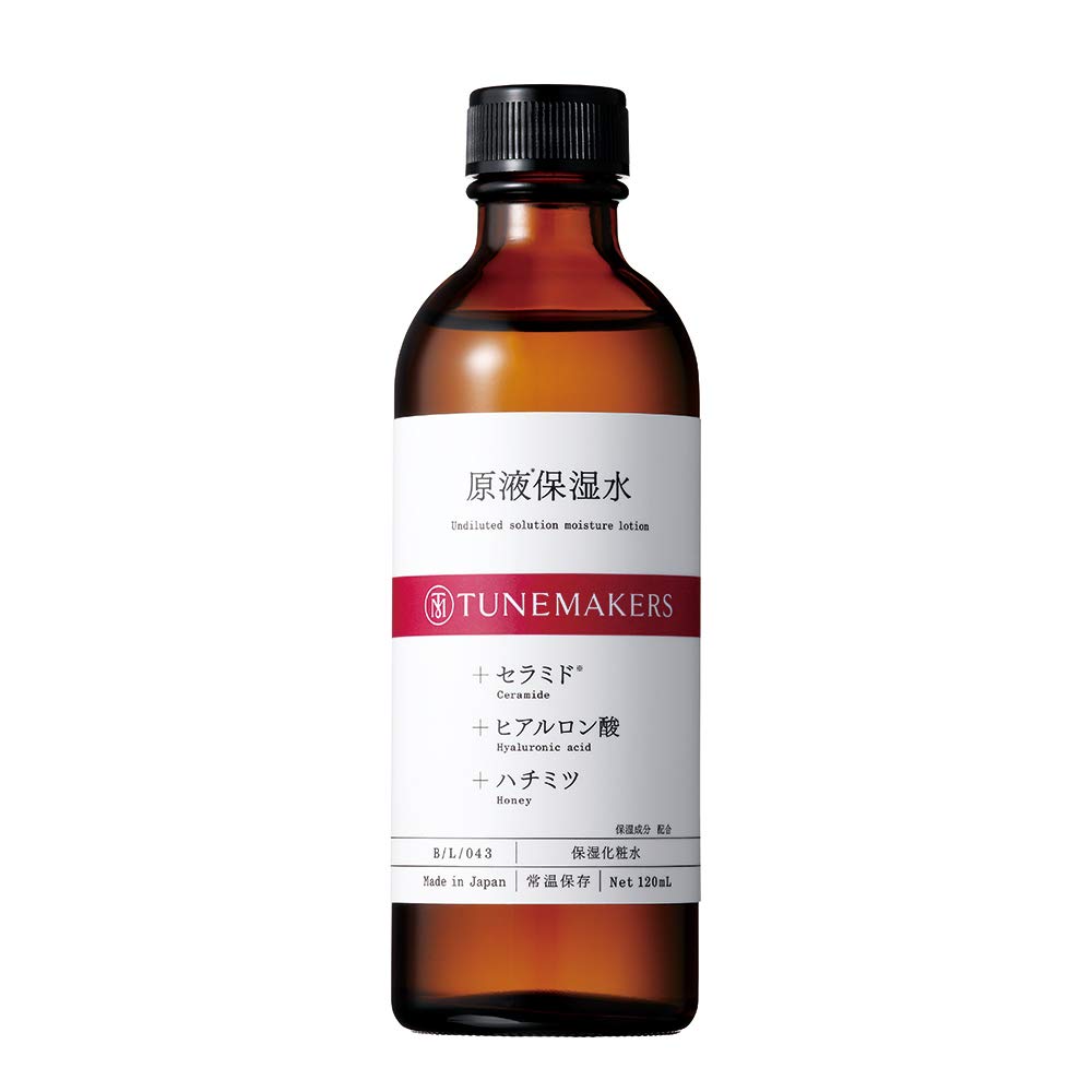 Lotion undiluted moisturizing water 120ml TUNEMAKERS Ceramide lotion Hyaluronic acid Honey