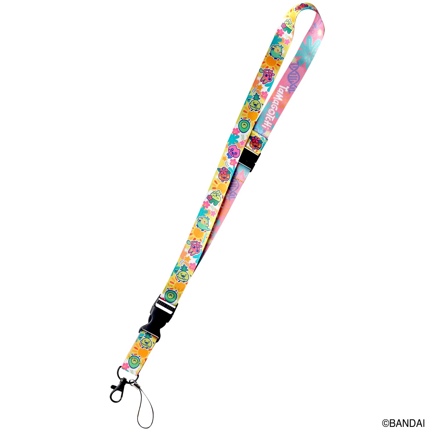 [BANDAI] Tamagotchi Neck Strap Vivid Yellow For ages 6 and up Tamagotchi Paradise