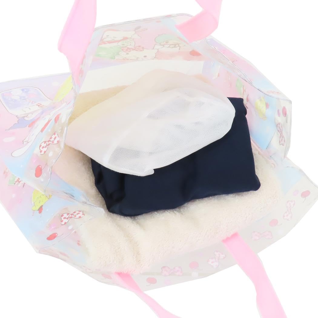 [Takanami] Túi PVC Machiari Sanrio Nhân vật màu hồng