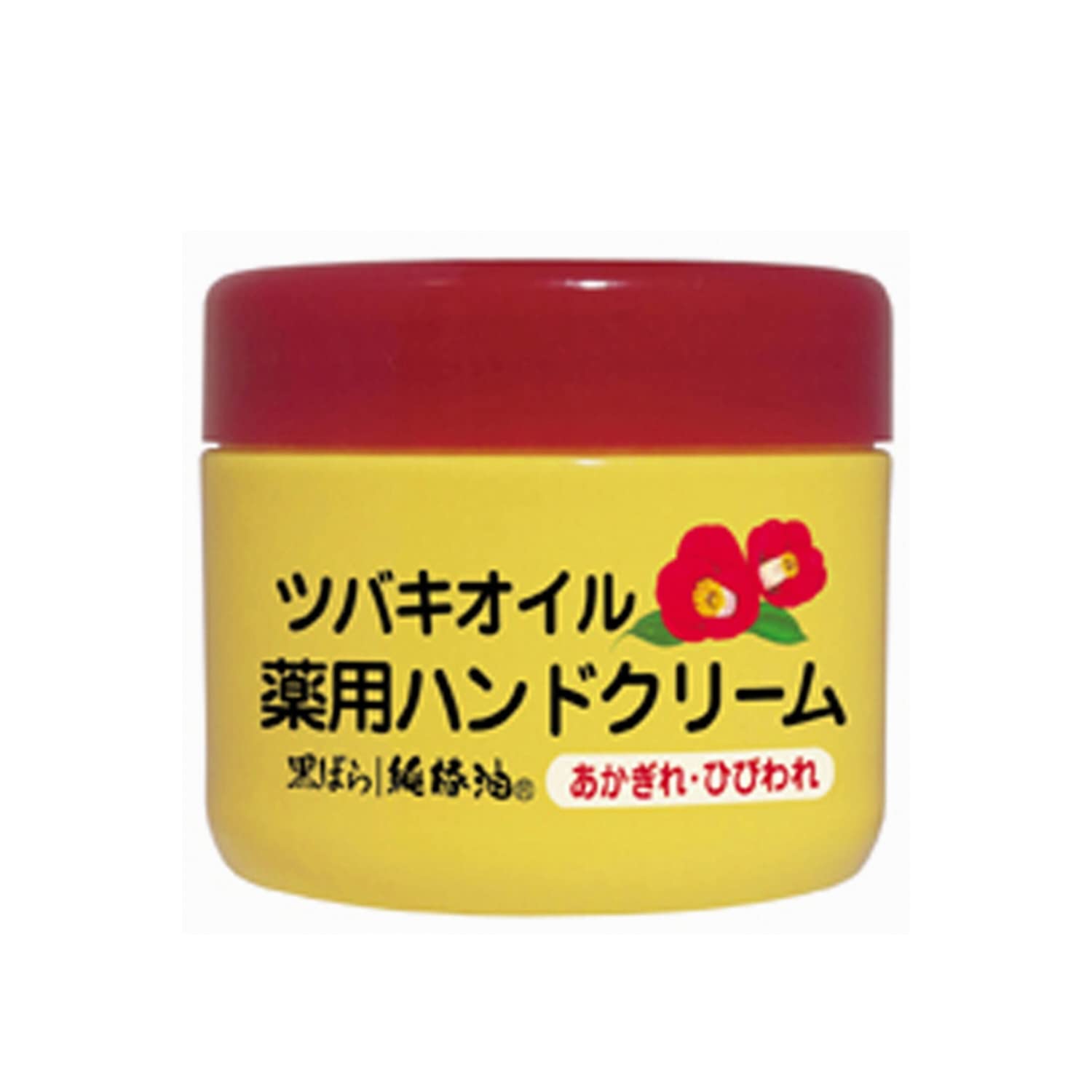 검은 장미 본점 동백 오일 약용 핸드 크림 병 80g 의약 부외품 균열 아카기레 손 거칠기