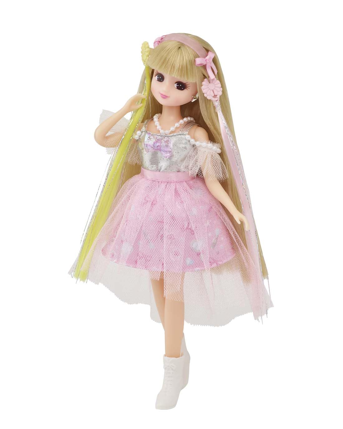 타카라 토미 (TAKARA TOMY) 리카 짱 인형 엑스터리카 짱 핑크 옷을 갈아 입고 잔디와 장난감 3 세 이상