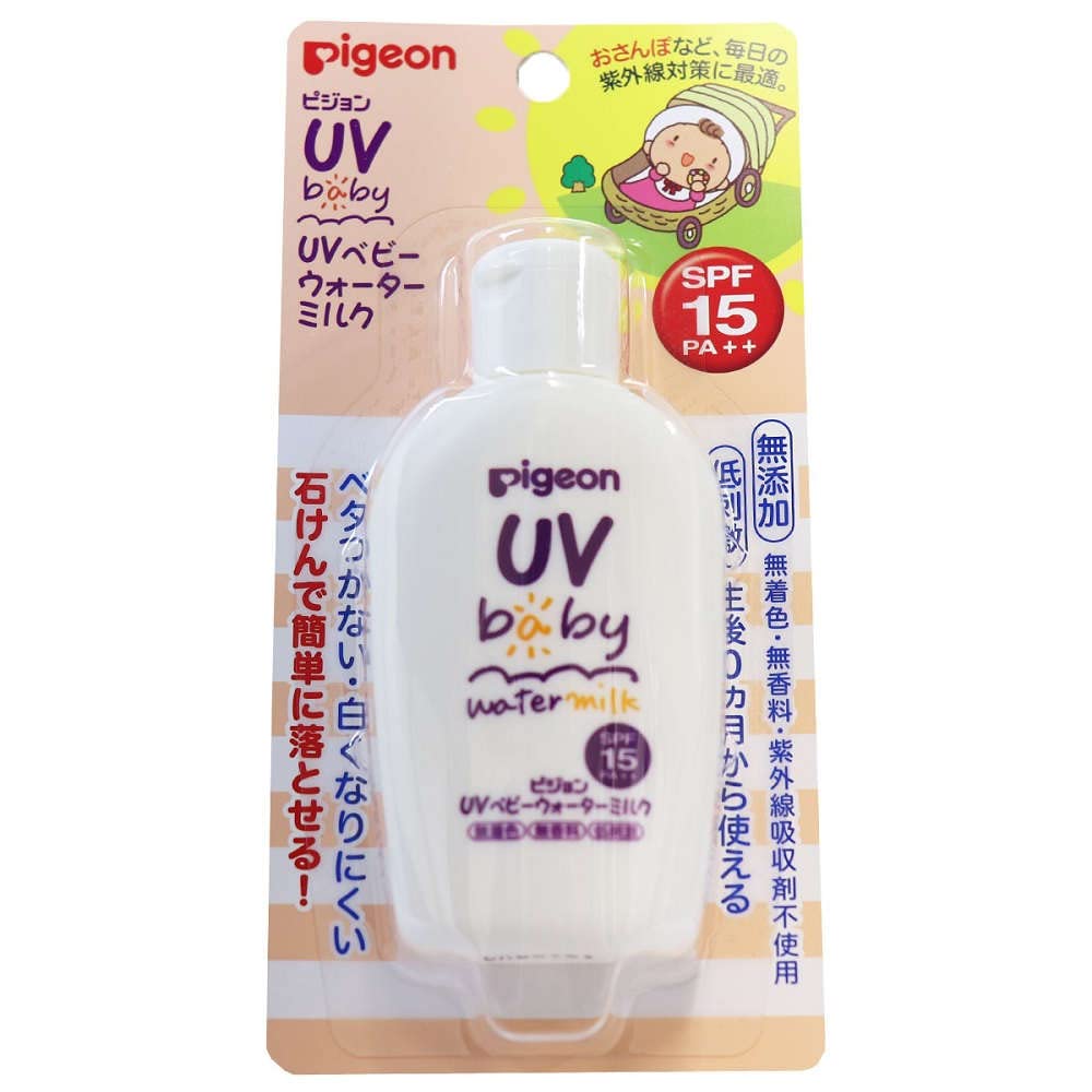 Pigeon UV Baby Water Milk SPF15 PA++ 60g (0 months~)