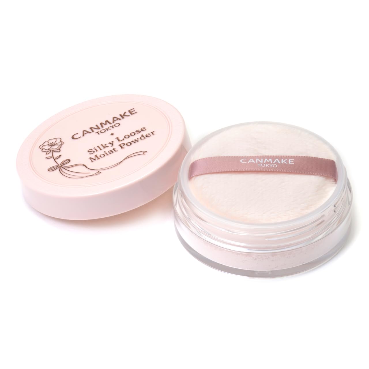 Canmake Silky Loose Moist Powder P01 Luster Pink 6.0g Loose Powder Moisturizing Soap Off Pearl Contains
