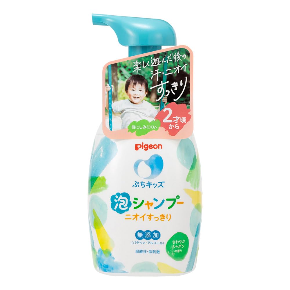 비둘기 쁘띠 키즈 거품 샴푸 니오이 깔끔한 300ml 비누 향기