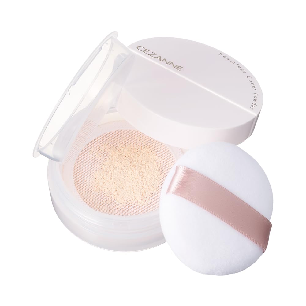 Cezanne Seamless Cover Powder 01 Foggy Beige 4.5g Face Powder Pore Cover