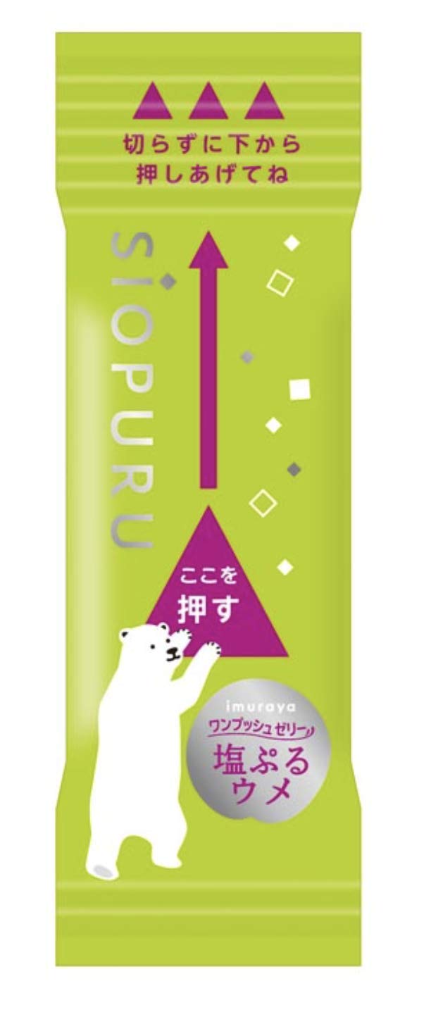 이무라야 원 푸시 젤리 시오푸루 매화(15g×6입) 90g×2봉