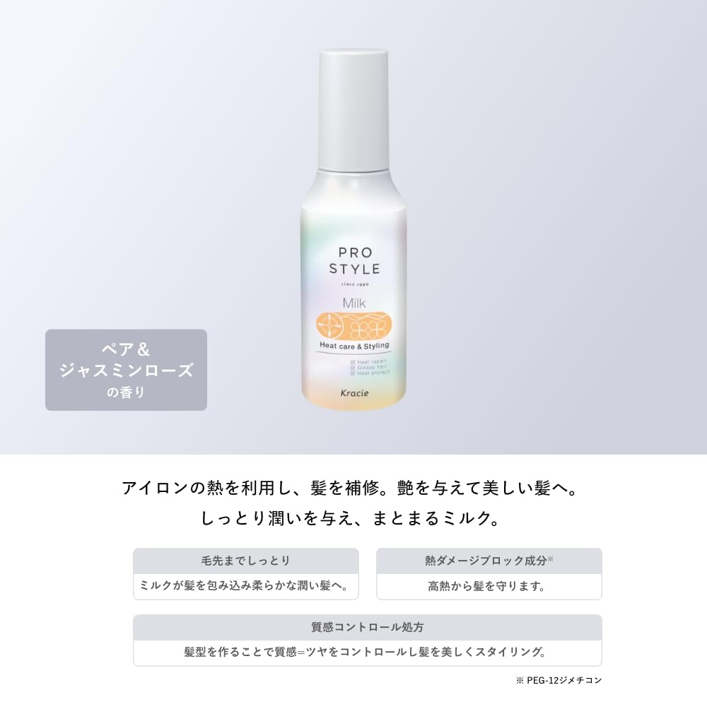 프로 스타일 히트 케어 & 스타일링 우유 120ml | 씻지 않는 트리트먼트