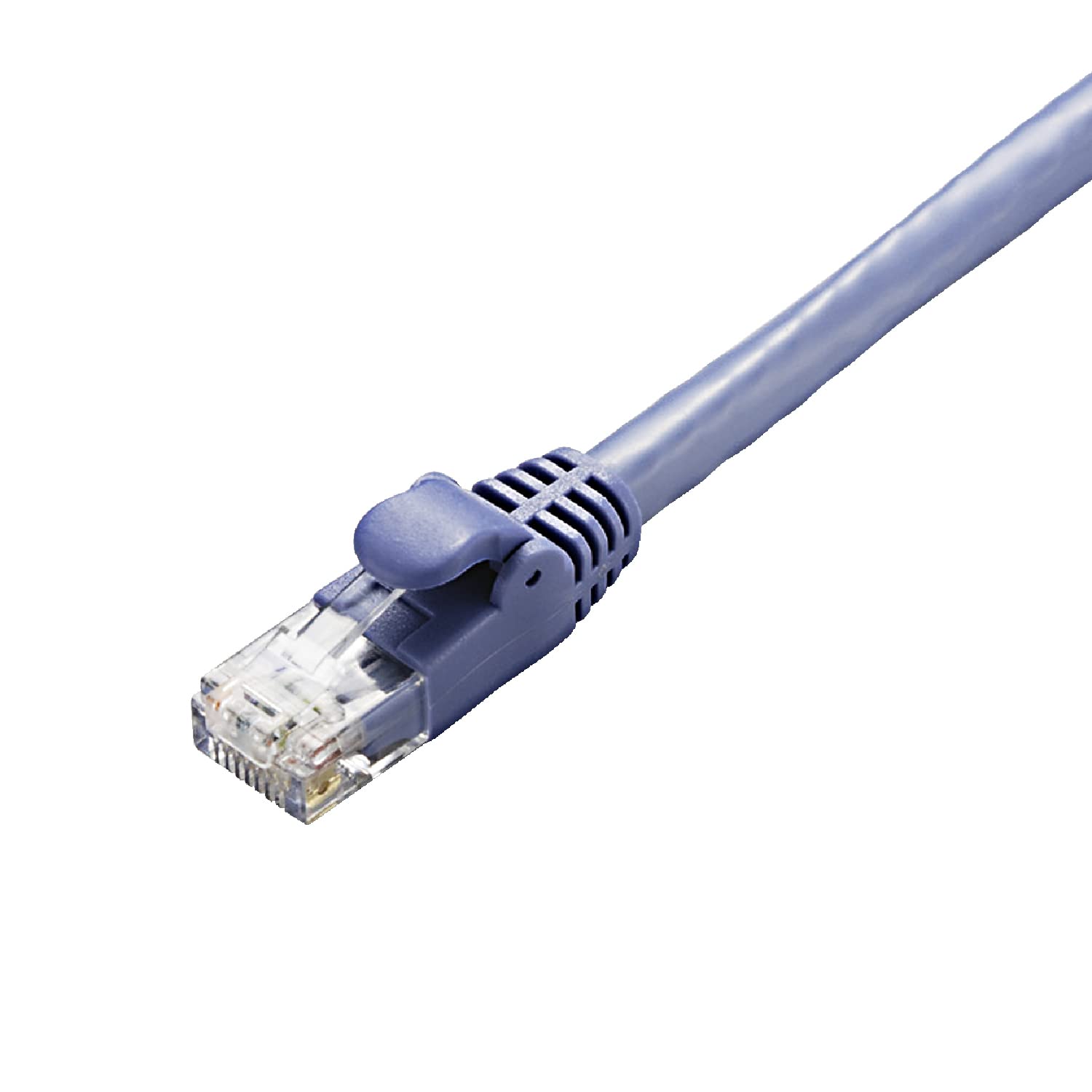 ELECOM LAN 케이블 CAT6A 0.15m 네일 접힘 방지 커넥터 스탠다드 블루 LD-GPA/BU015
