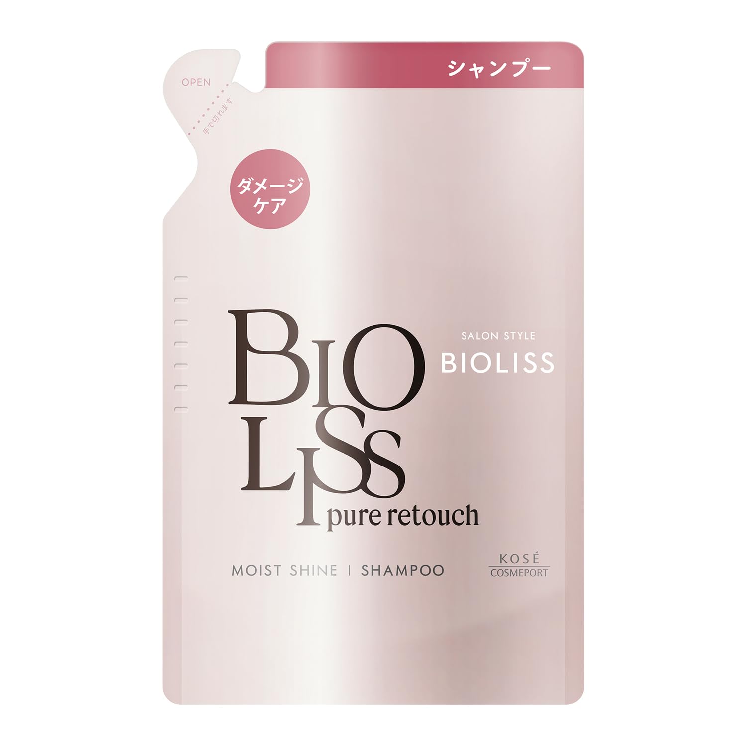 SALON STYLE Biolis Pure Retouch Payatoya Shampoo Refill 340mL Damage Care Moist Shiny