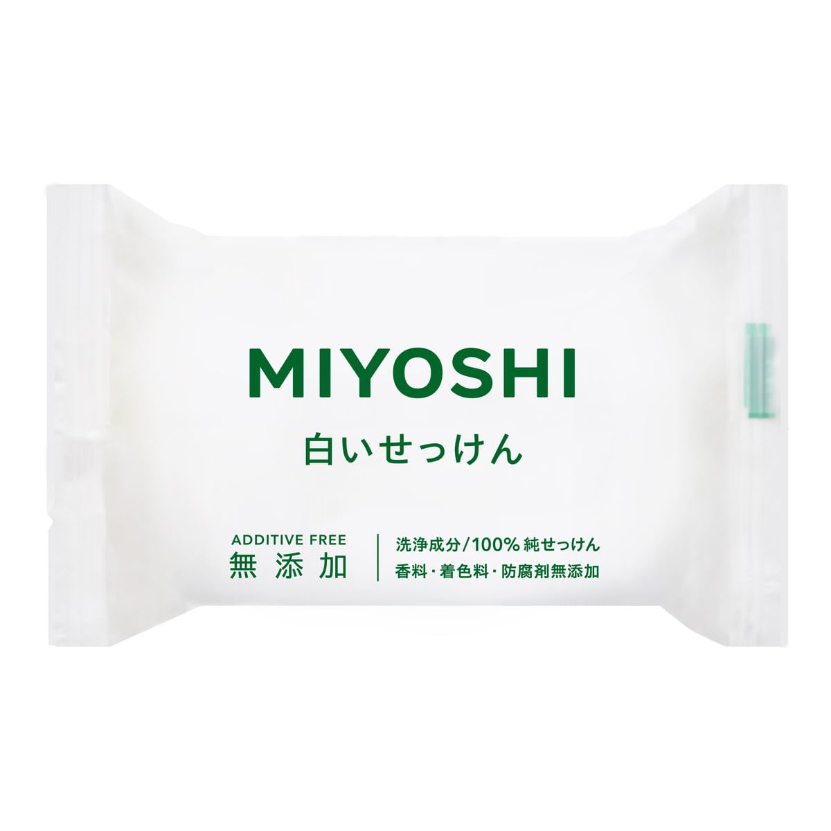 【정리 사】무첨가 흰 비누 1P 베개 108G ×10개