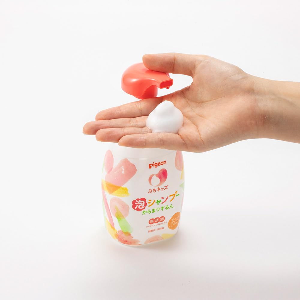 Pigeon Petit Kids Foam Shampoo Karamarisurun 300ml Fresh Apple Scent