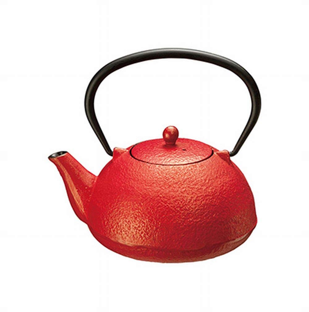 Ishigaki Sangyo Iron Kettle Cherry 0.6L Approximately Width 17 x Depth 13.5 x Height 16cm