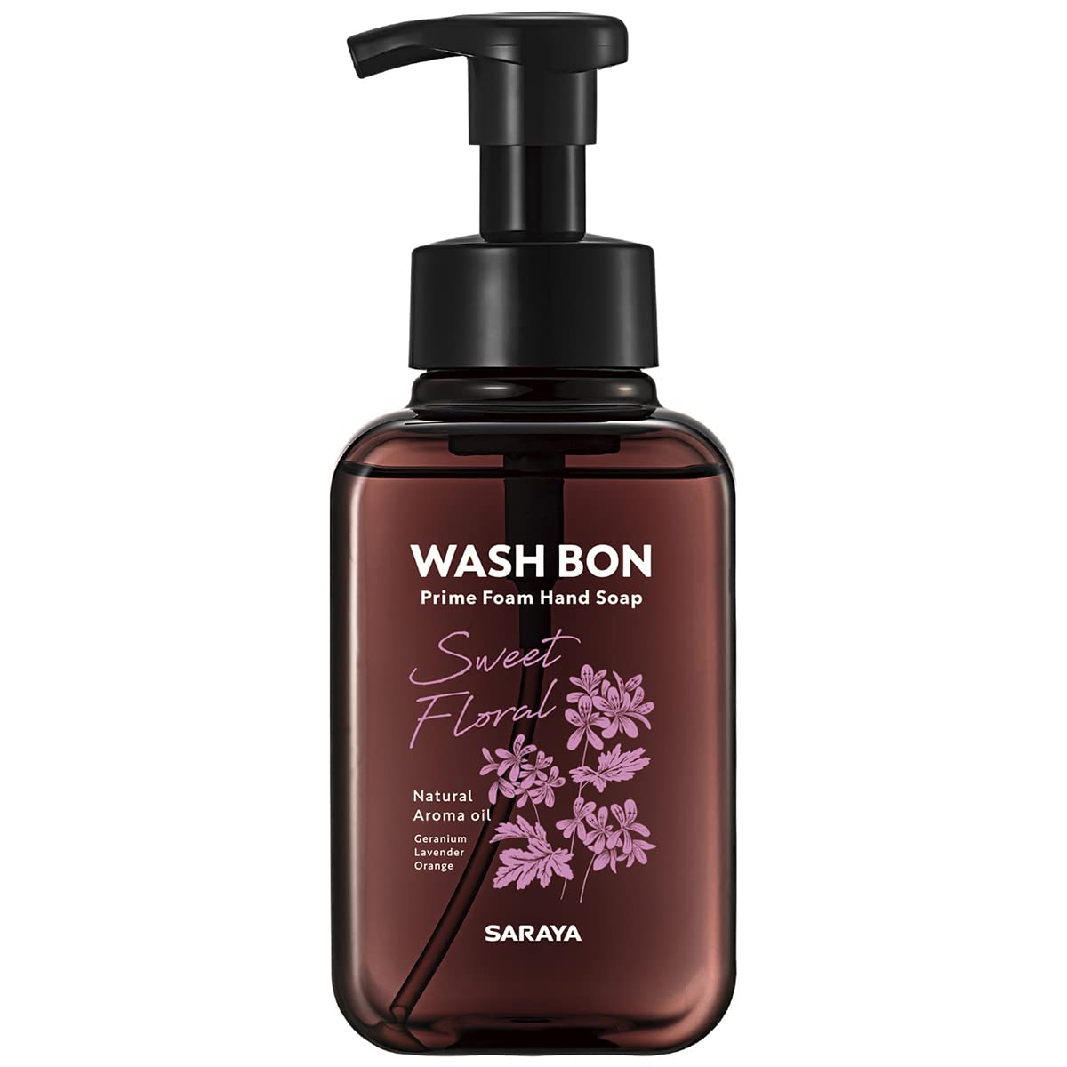 Saraya Washbon Prime Foam Sweet Floral 500ml