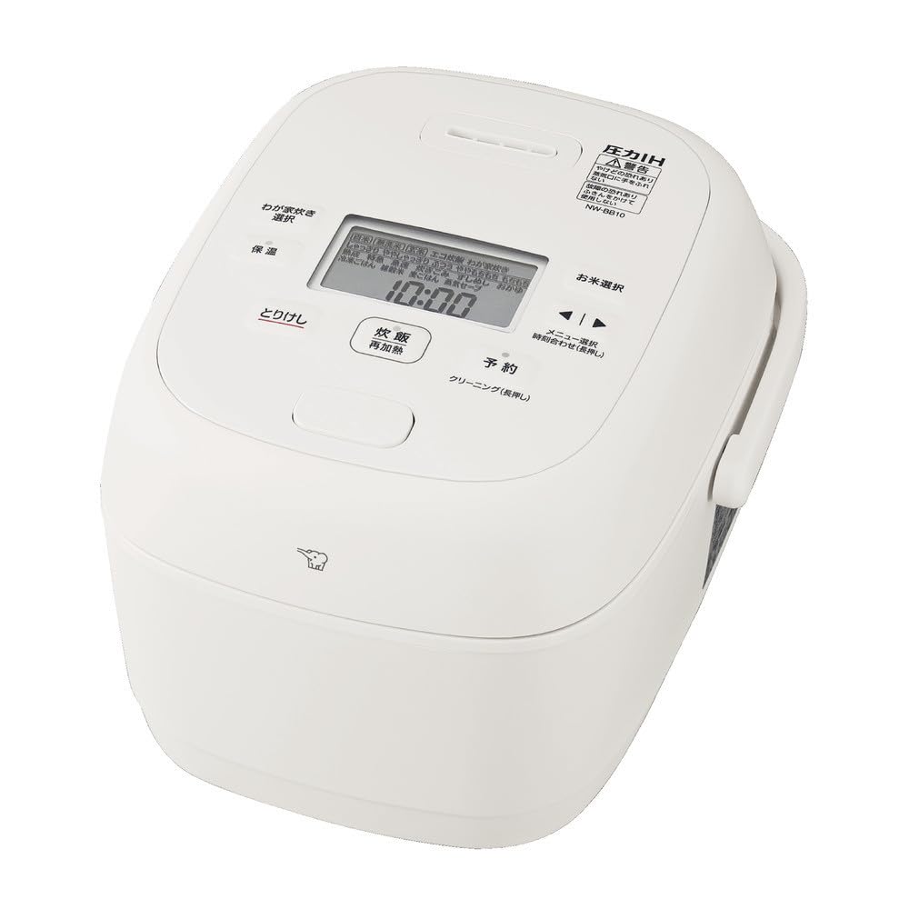 Zojirushi Mahobin Rice Cooker 5.5 Cups White NW-BA10-WA