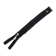 Y.K.K Colorful zipper for pouch black x cream 20cm 5 pieces 3CF20-CO12