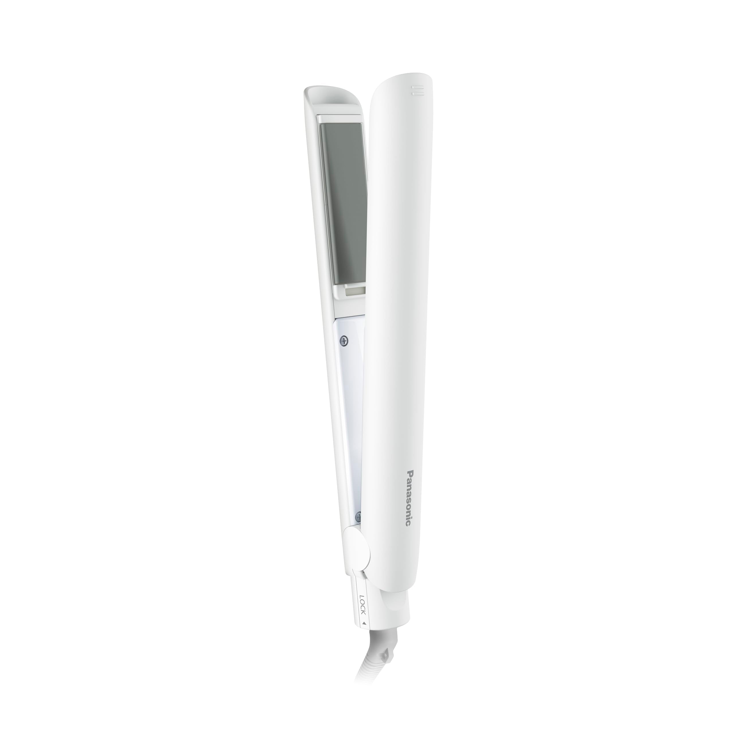 Panasonic Compact Straight Iron 2Way Lightweight Gloss Coating White EH-HV1B-W