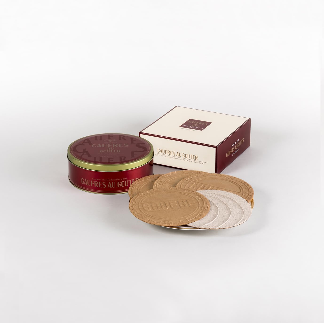 [Authentic product] Kobe Fugetsudo Gaufre au Goute 10S