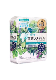 Kao Laurier Kirei Style Deodorant Plus Fresh Herb 62 pieces