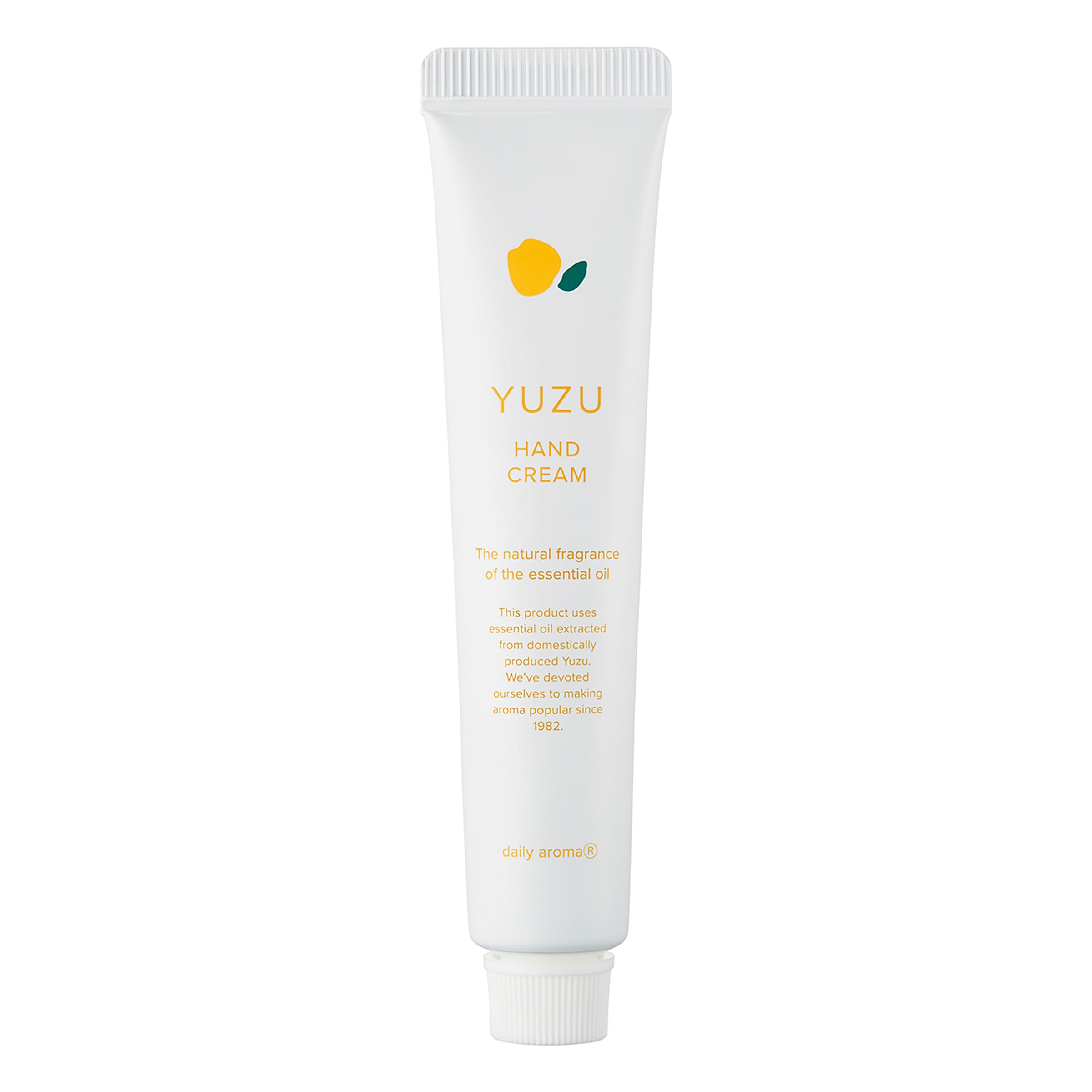 데일리 아로마 고치현 YUZU 핸드 크림 미니 20g | 유자의 향기 데일리 아로마 재팬 국산 일본제 감귤 보습 건조 스킨 케어 자연 유래 감귤