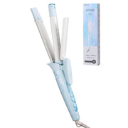 TESCOM Curling Iron 26mm Straight/Curl 2way Negative Ion [Equipped with Moist Keep Mode] Compatible with overseas countries Temperature adjustment/Lock/Memory Auto OFF Open/close lock Rack pull plug Pearl Blue TW552B-A
