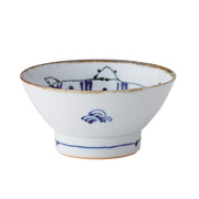 Nishikai pottery rice bowl white 12cm Hasami ware kotohogi kurawanka bowl turtle pattern 18196