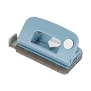 Karl Office Tools Hole Punch, Small Decorative Punch, 2 Holes, 10 Pieces, Light Blue DPN-35-T
