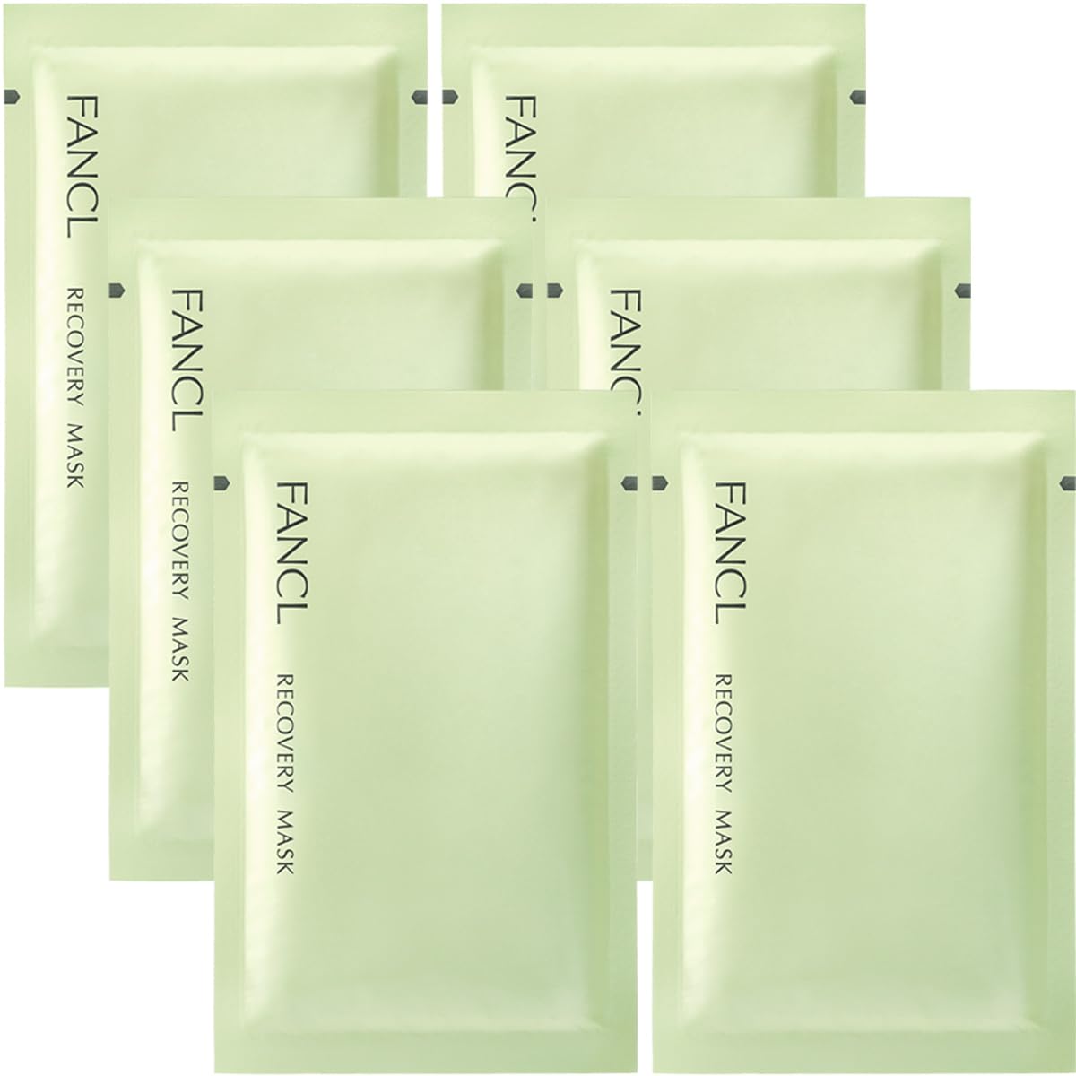 팬켈 (FANCL) 복구 마스크 21mL × 6 매 <의약 부외품> 페이스 팩 무첨가 (여드름 / 피부 거칠기 / CICA)