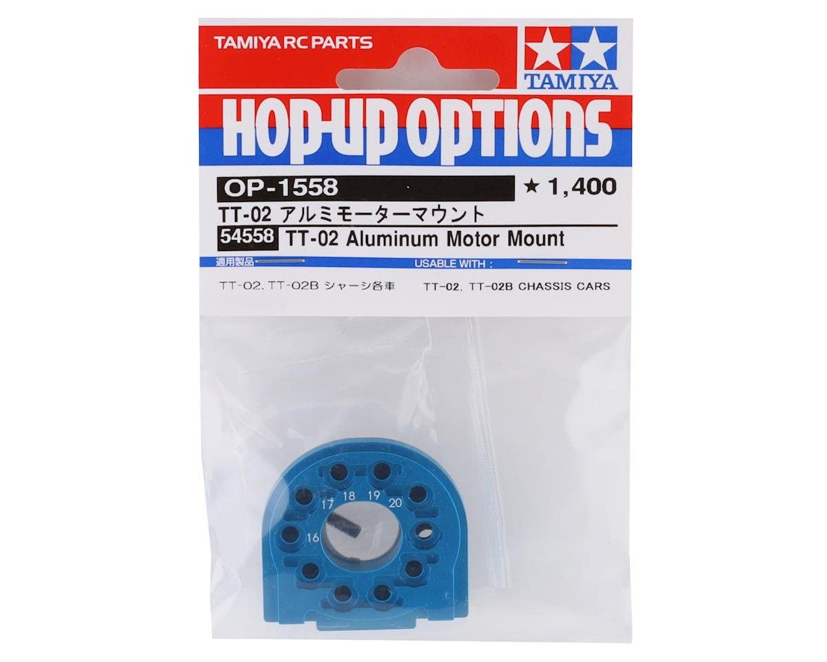 TAMIYA Hop Up Options No.1558 OP.1558 TT-02 Aluminum Motor Mount 54558