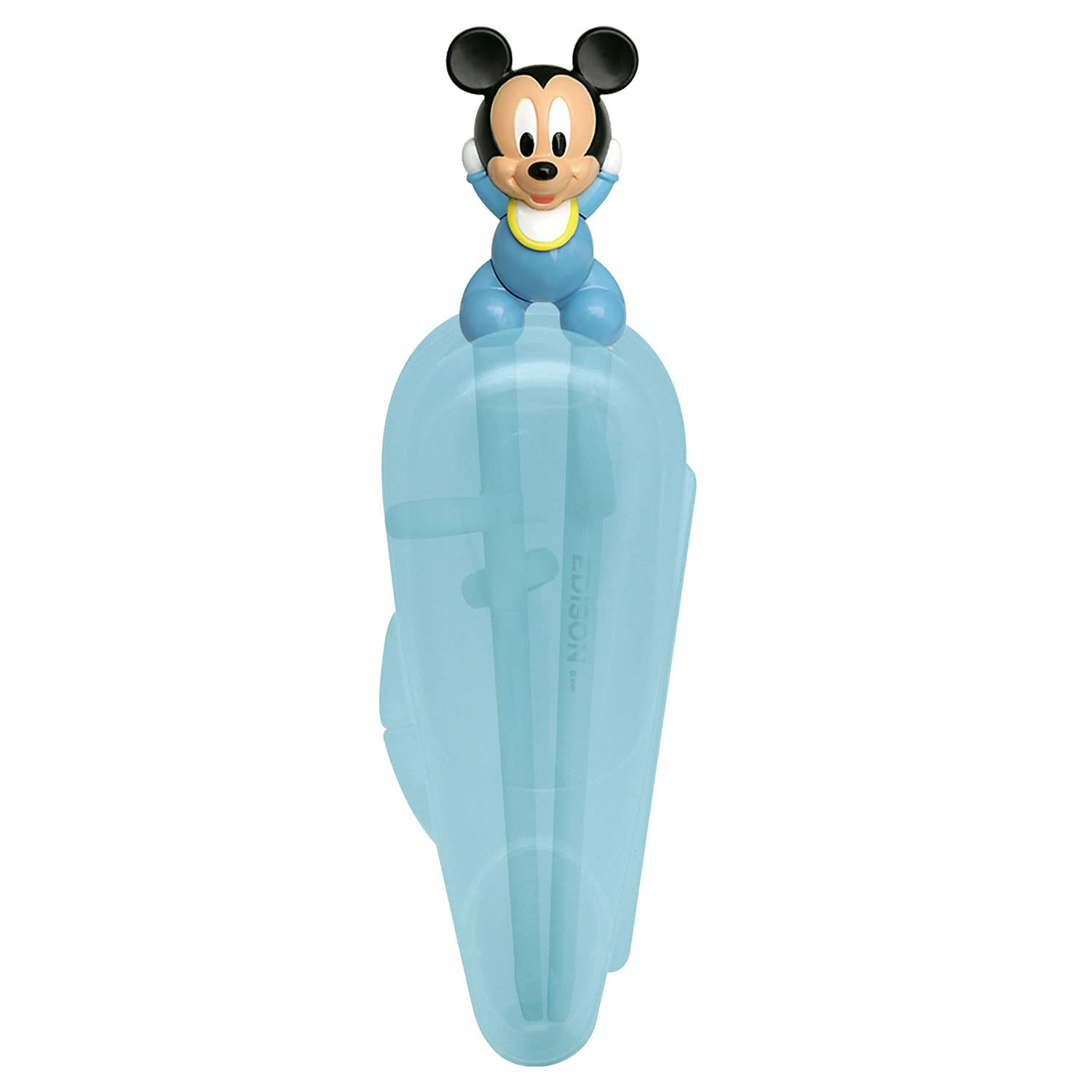 EDISONmama Edison Chopsticks I Series 2 years old ~ Preschool 16cm Right hand Mickey case included 4544742914479