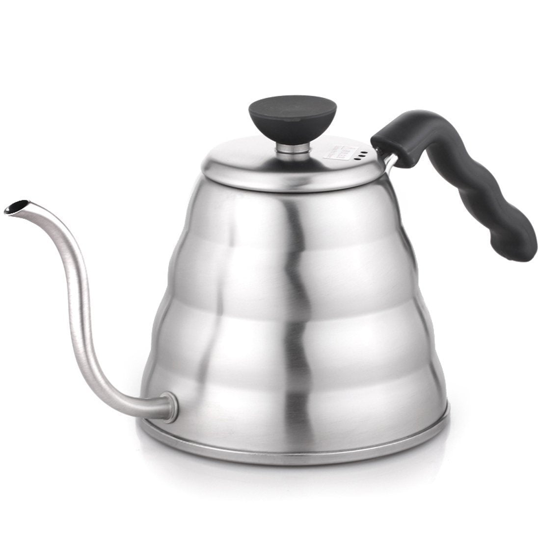 HARIO V60 Drip Kettle Hairline Silver Practical 800ml Gas/IH Compatible Made in Japan VKB-120HSV