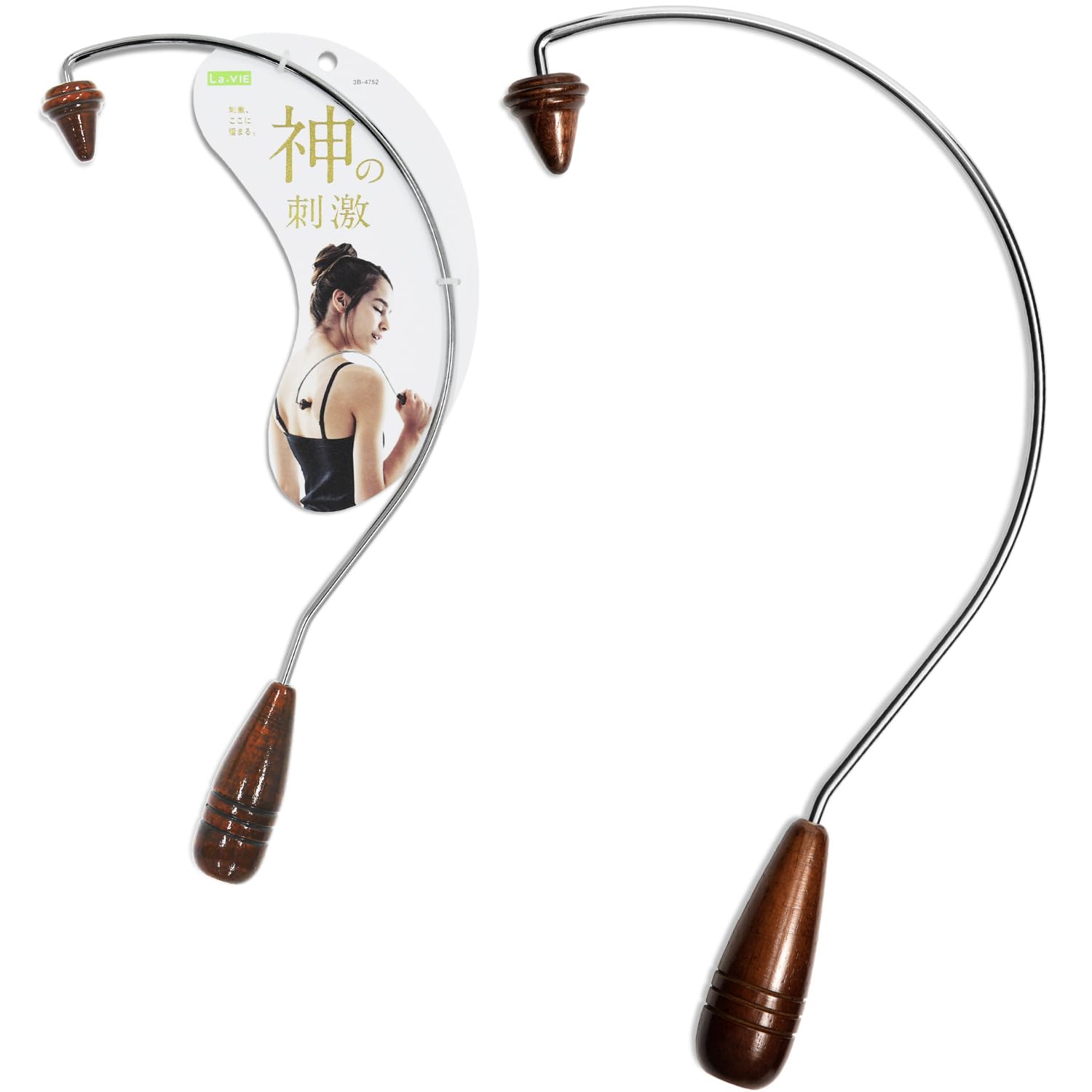 La-VIE Shiatsu Stick Divine Stimulation Massage Goods 3B-4752 [Manufacturer Genuine Product]
