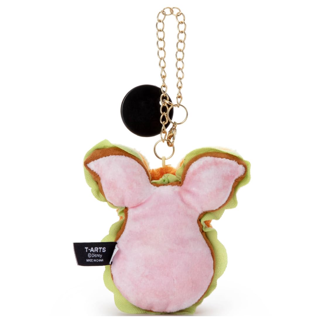 Disney Character Nui Pan Chain Strap Mascot Sandwich Piglet Plush Toy Height Approximately 19cm