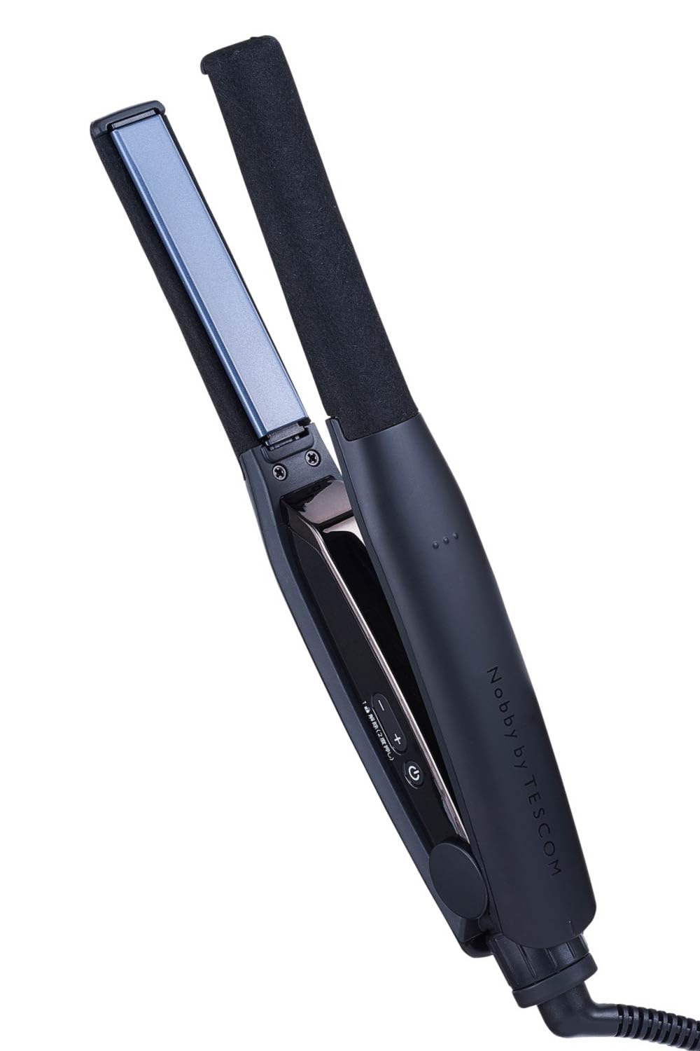 TESCOM Hair Iron Protect Ion 15mm Compatible with Overseas Temperature Adjustment/Lock/Memory Function Automatic OFF Open/Close Lock NIS300A Easy Plug Black NIS300A-K