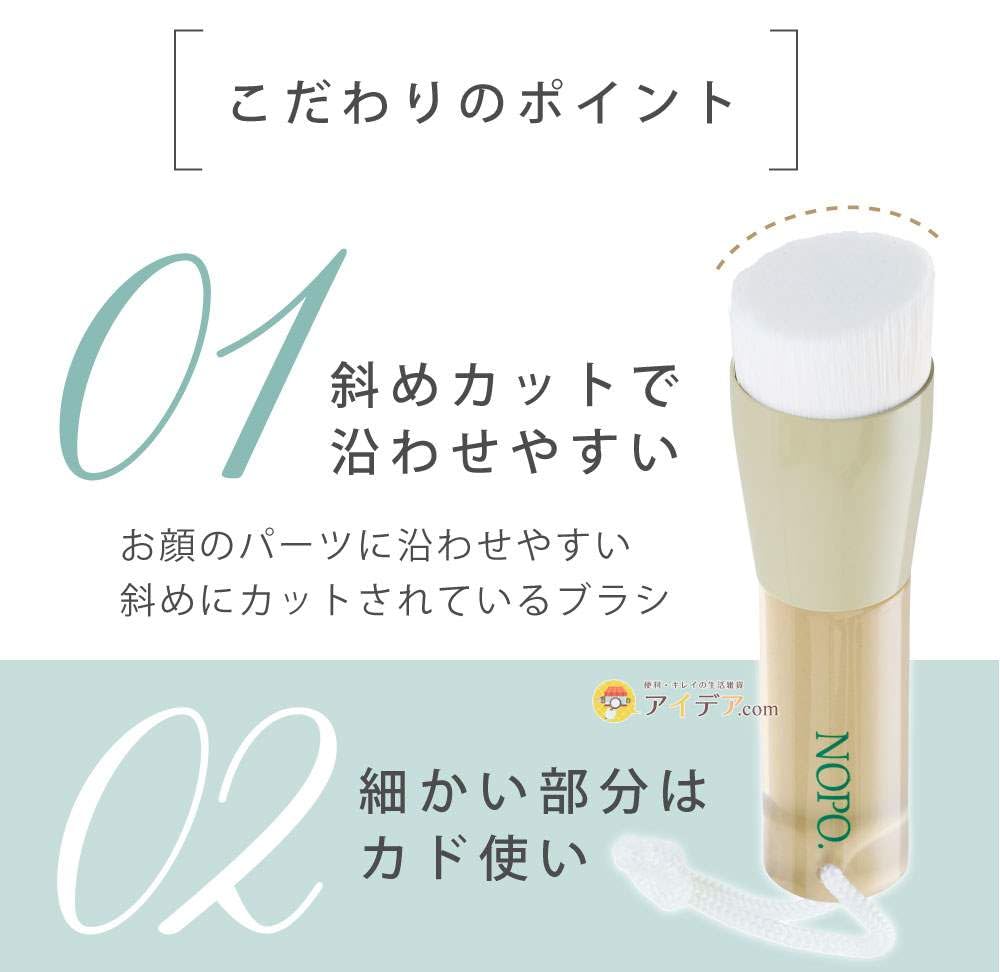 NOPO. Pore deep cleansing brush 1 piece