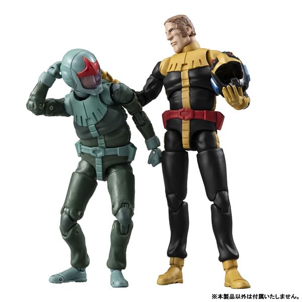 メガハウス(MegaHouse) G.M.G. COLLECTION 14 機動戦士ガンダム ジオン公国軍 黒い三連星 オルテガ ノーマルスーツVer. 約100mm PVC樹脂製 塗装済み可動フィギュア