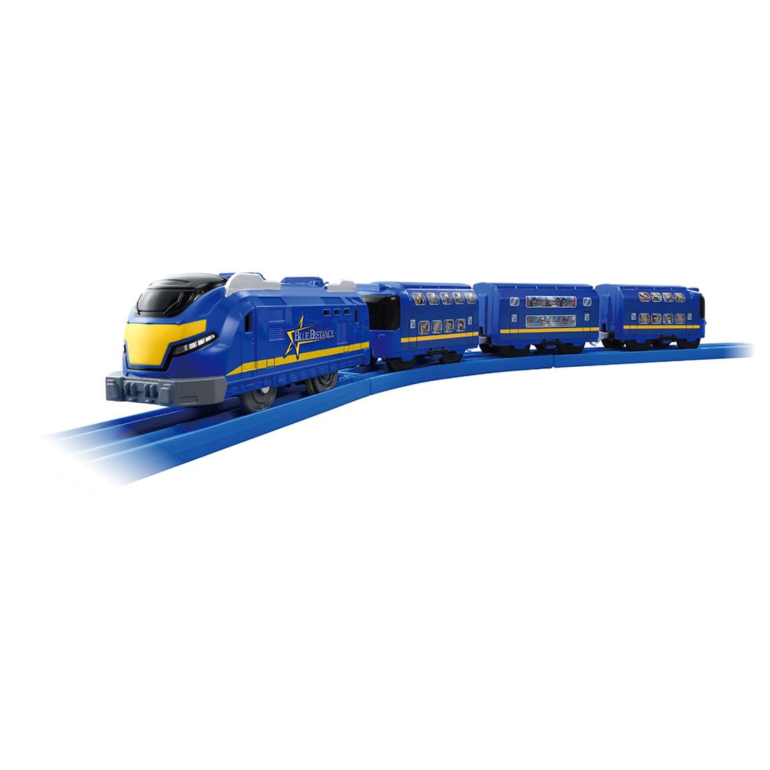 Takara Tomy Plarail S-46 Plarail 铁路蓝色距离 适合 3 岁及以上儿童
