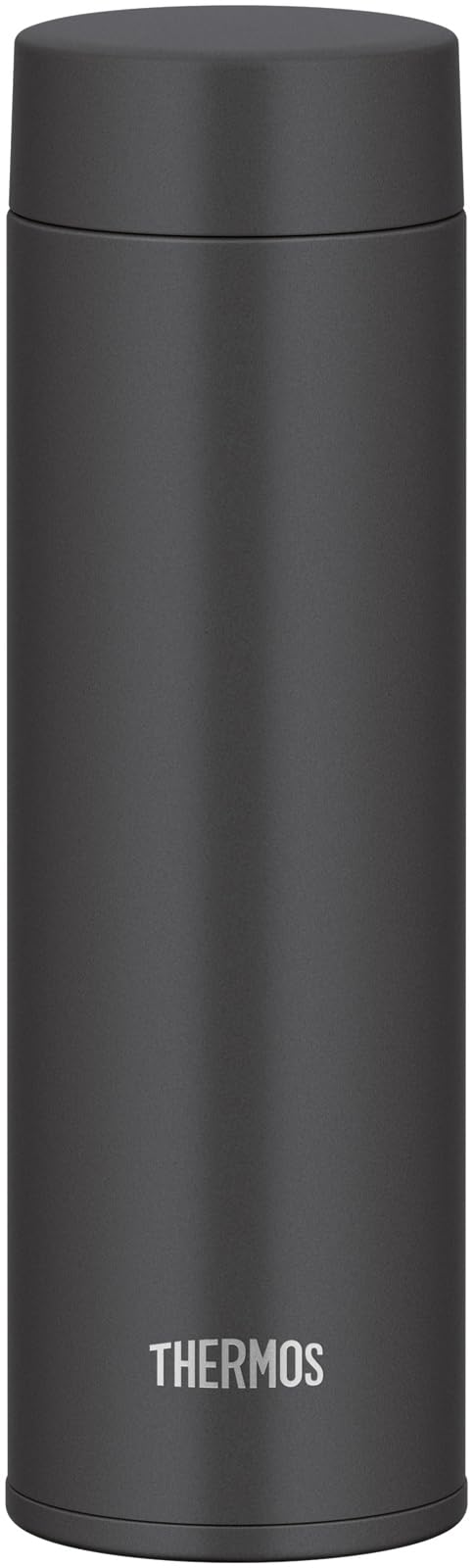 【선과 패킹 일체형·식세기 대응】 서모스 수통 진공 단열 휴대용 머그잔 480ml 스모크 블랙 구석구석까지 간단하게 씻을 수 있는 모든 파트 식세기 OK 스테인리스 보틀 경량 컴팩트 JOQ-481 SMB