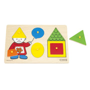 BorneLund Original First Shape Puzzle [6 pieces] Around 2 years old HY711890