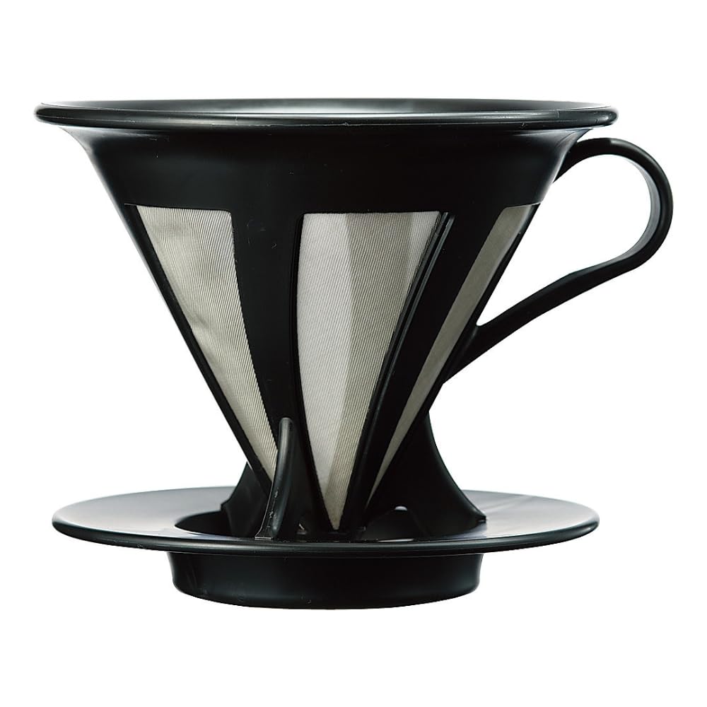 HARIO Dripper Cafe All Coffee Drip cho 1~4 ly Đen CFOD-02-B