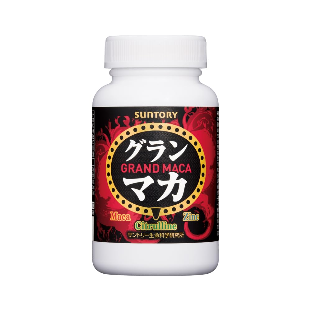 Suntory Gran Maca Men's Vitality L-Citrulline Zinc Polyamine Supplement Supplement 120 tablets/approx. 30 days supply