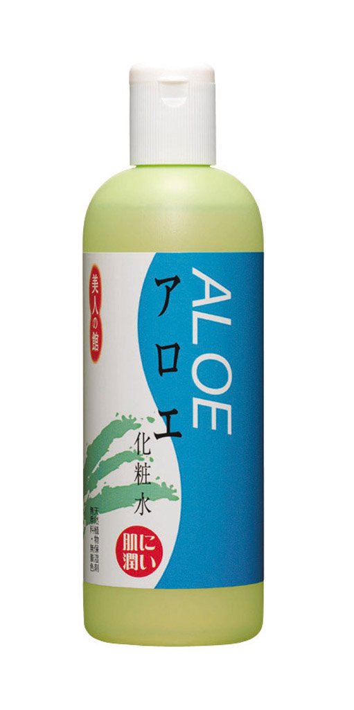 Kurobara Honpo Beauty House Aloe Lotion 400ml For Whole Body Unscented Texture Transparent